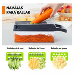 RALLADOR, PICADOR, CORTADOR, REBANADOR MANUAL PARA FRUTAS Y VERDURAS